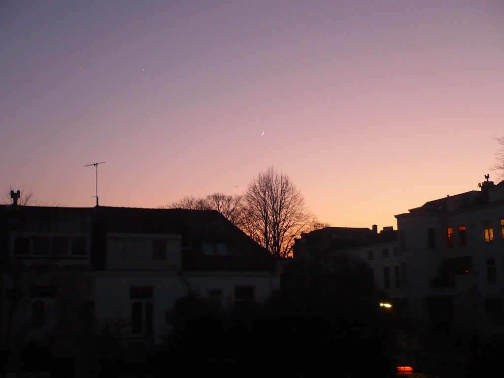 December sky