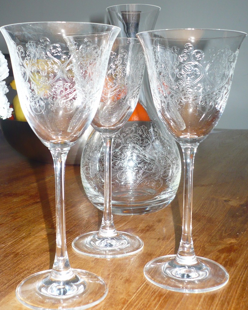 wine glasses