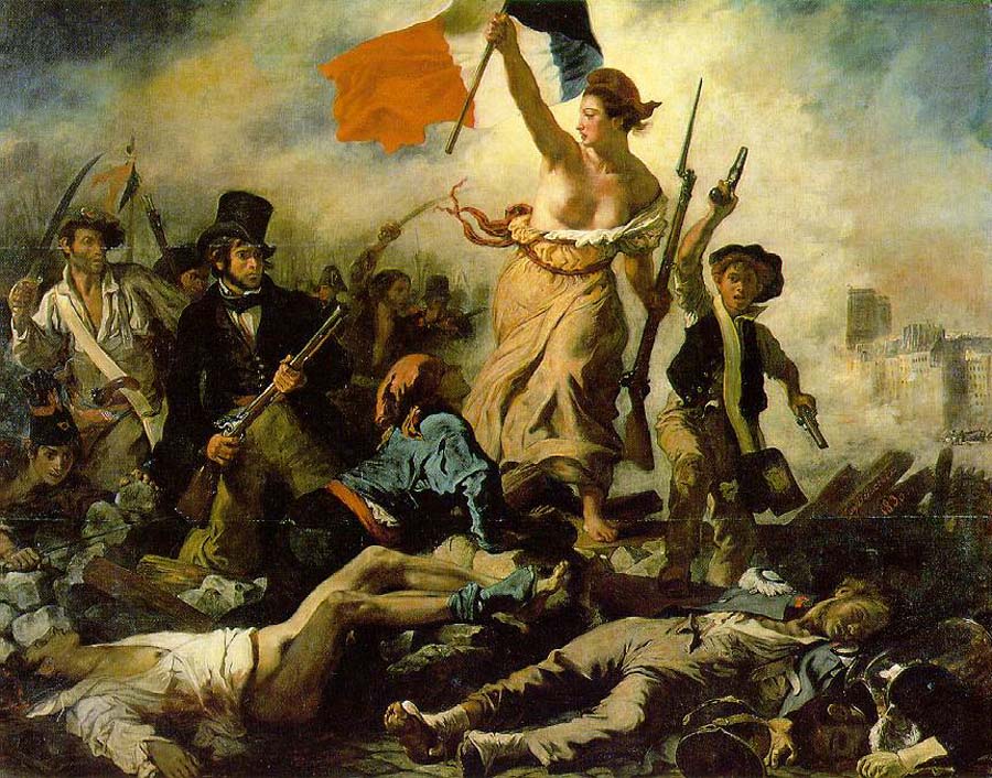liberty on the barricades liberty on the barricades