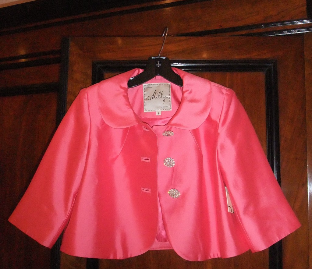 silk jacket from Milly